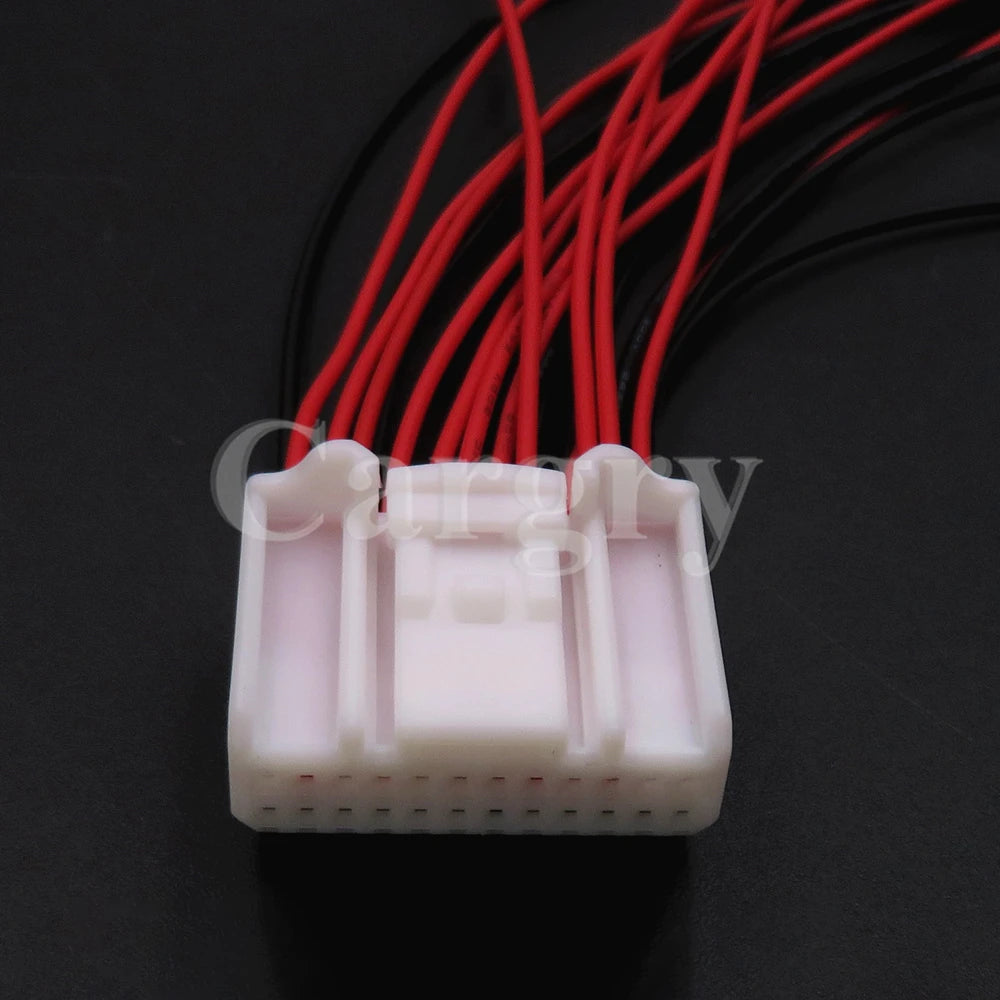 1 Set 24P 1473413-1 1318917-1 1376103-1 AC Assembly Car Rearview Mirror Male Female Docking Electric Wire Unsealed Socket