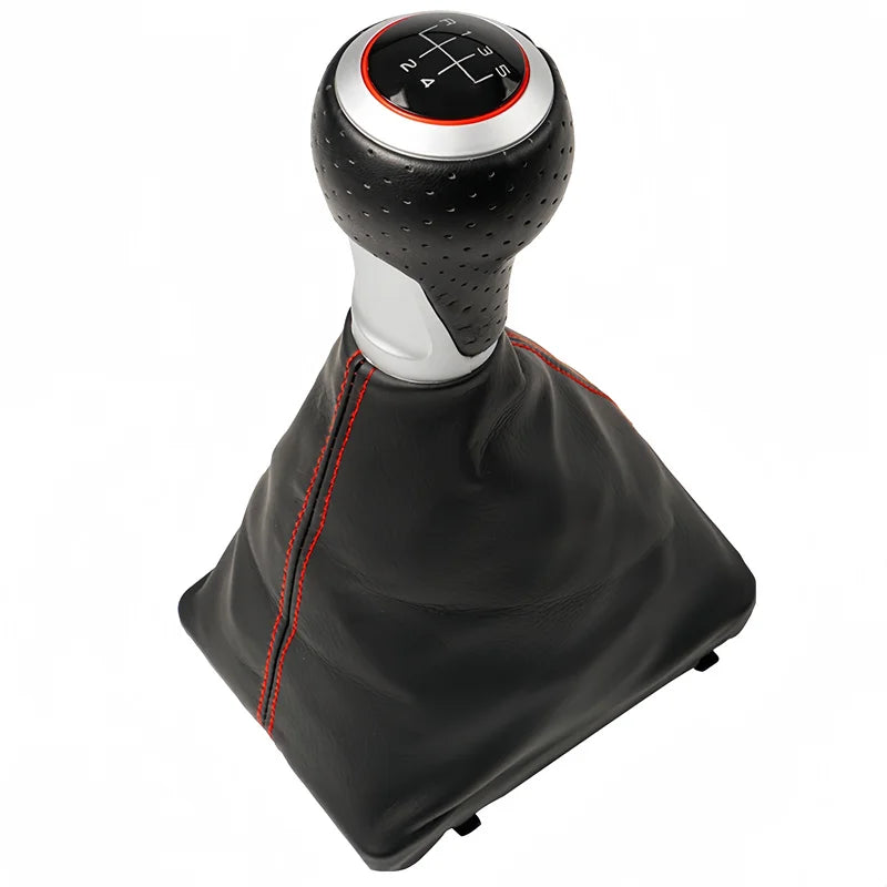 For Audi A6 C6 2004 2005 2006 2007 2008 2009 2010 2012 Gear Shift Knob Gaitor Boot Lever Pen Replacement Car Accessories Parts