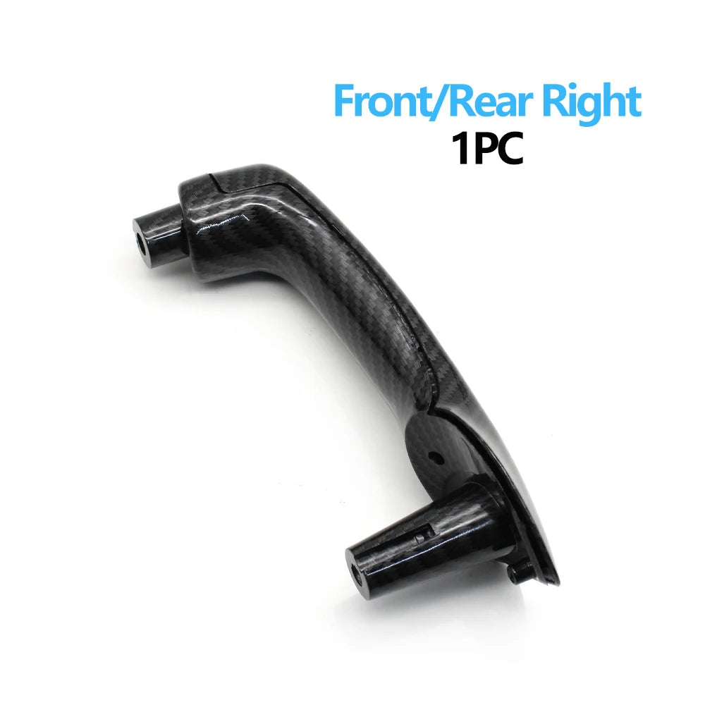 Carbon Fiber LHD Car Front Rear Left Right Door Pull Grab Handle For VW Bora Golf 4 MK4 Jetta 1999 2000 2001 2002 2003 2004