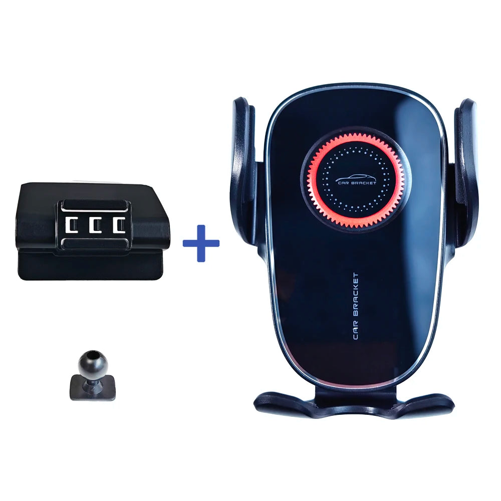 For Hyundai Sonata LF 2015 2016 2017 2018 2019 Magnetic Car Phone Holder 15W Wireless Charging Phone Stand MagSafe Base