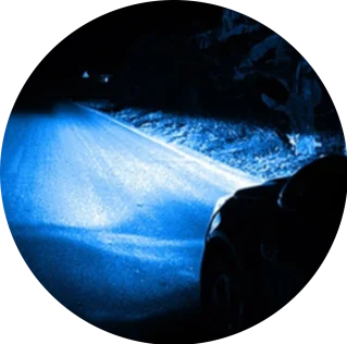 2Pcs H15 LED Bulb Headlight 3570 CSP Car Fog Light High Beam Day Driving Running Light 12V 6000K White Auto Lamp for VW Audi BMW