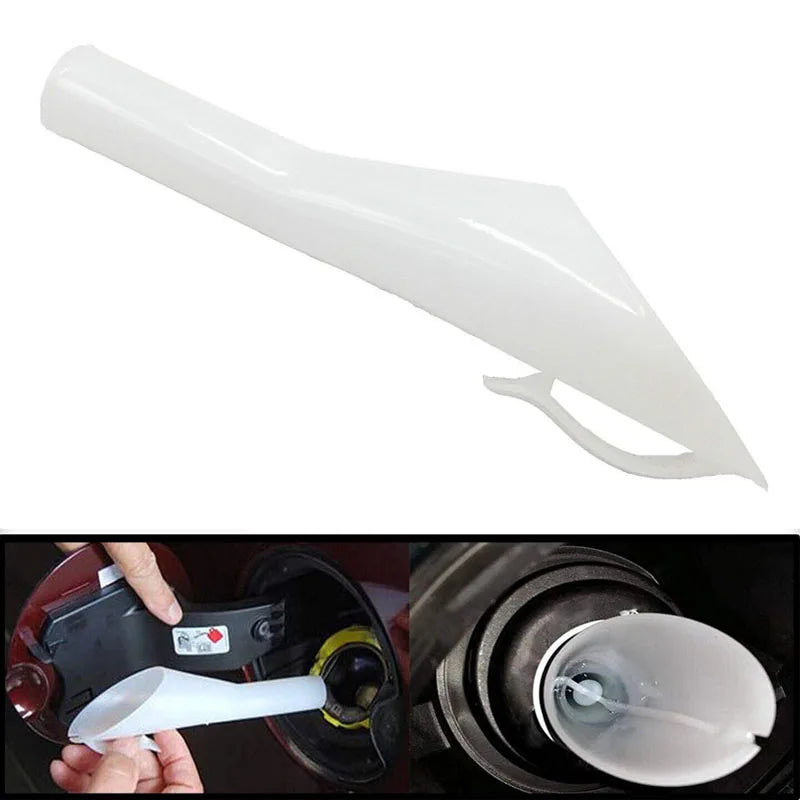 Petrol Fuel Filler Filling Funnel Tube Car Accessory Plastic White #2050716 Fit For Ford C-Max Focus MK III 2010 2011 2012-2019