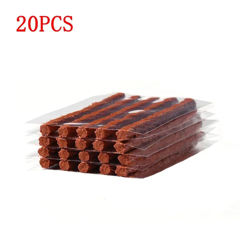Car Bike Truck Motorcycle Tire Repair Kit Studding Tool Set Tubeless Tyre Puncture Plug Patch Strip Glue Garage Tool Accessories