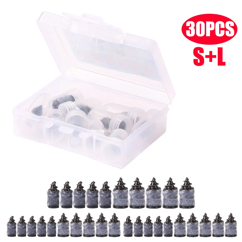 10-100PCS Universal Vacuum Car Tyre Repair Rubber Nail For Car Motorcycle Scooter Tubeless Tire Repair Kit Glue Free Tire Nails