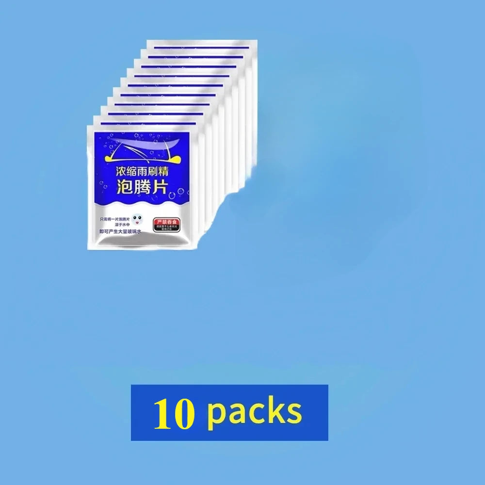 Car Windshield Glass Concentrated Washer Tablets Car Effervescent Washer Fluid Wiper Glass Solid Cleaning Tablets for Car Window