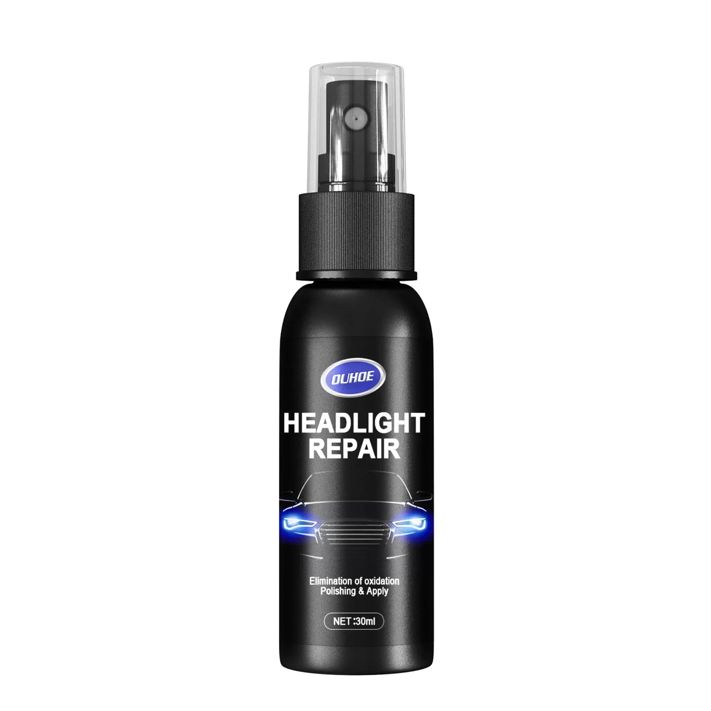 10/20/30/50/100ML Car Headlight Repair Polishing Effective Headlight Repair Liquid Spray Repairing Liquid Headlight Renovation