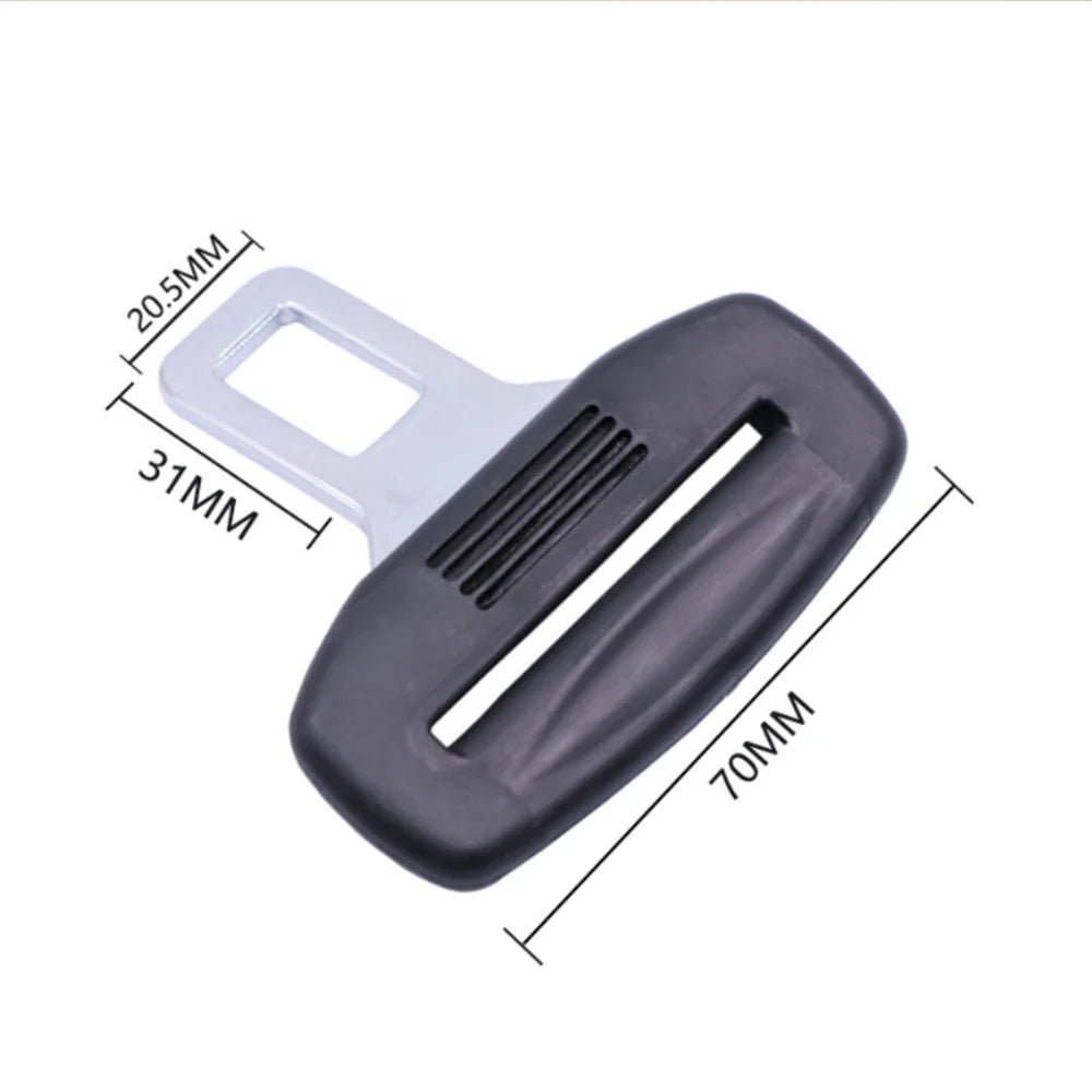 Car seat belt tongue straight insert for Mercedes Benz A Class W176 W169 B W246 W245 C W205 W204 W203