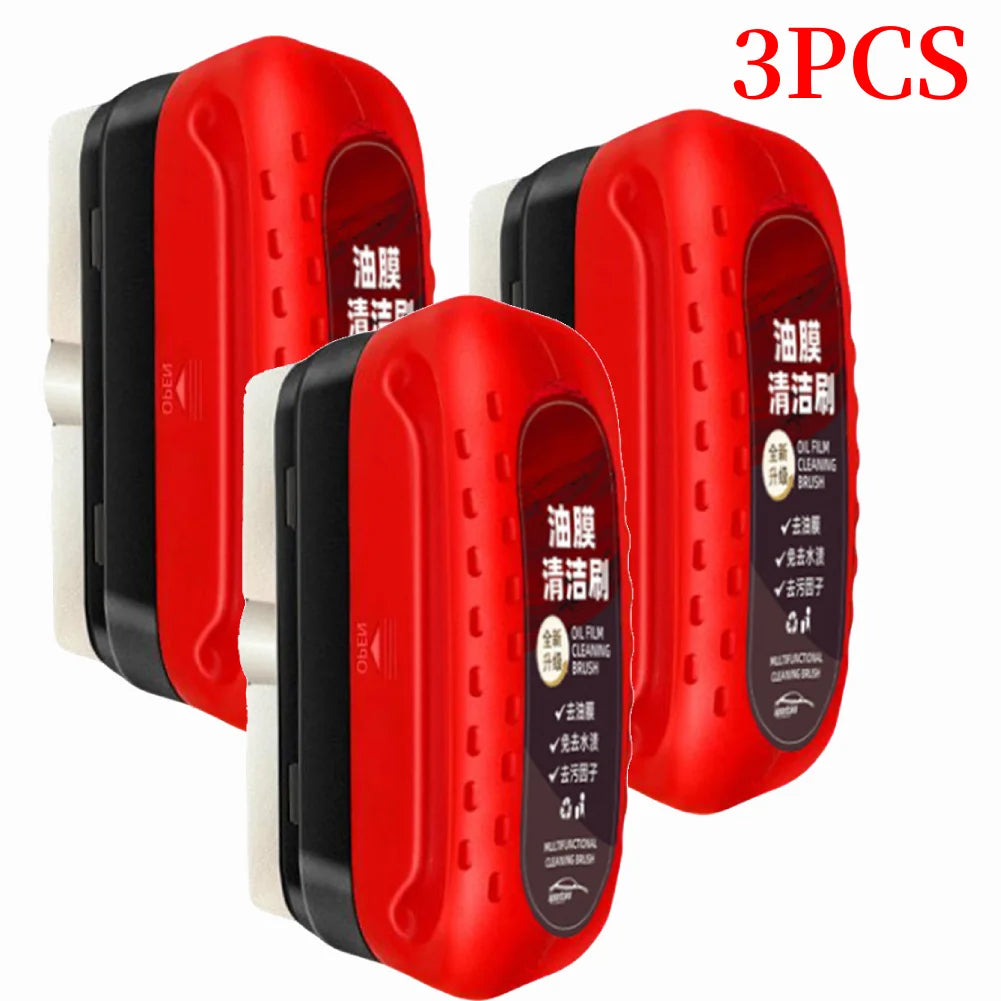 120ml Car Glass Oil Film Remover Glass Polishing Compound Windshield Cleaner Car Glass Polishing Clear Window Auto Detailing