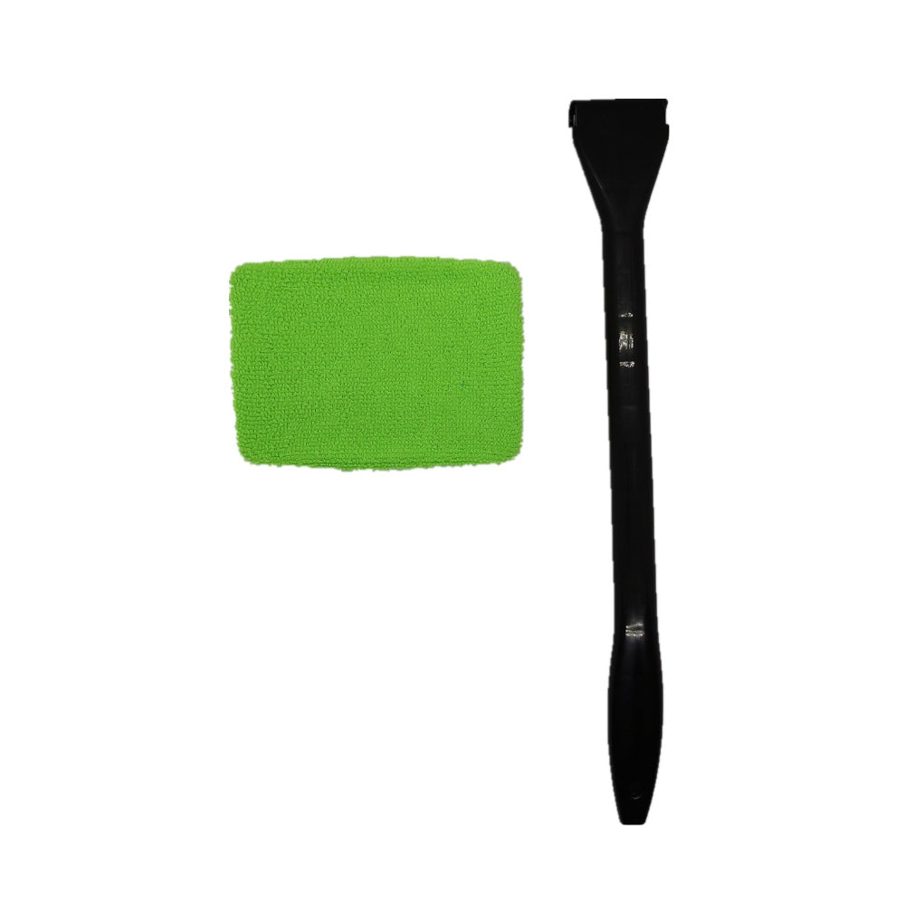 Car Window Cleaner Brush Kit Windshield Cleaning Wash Tool Inside Interior Auto Glass Wiper With Long Handle Car Accessories