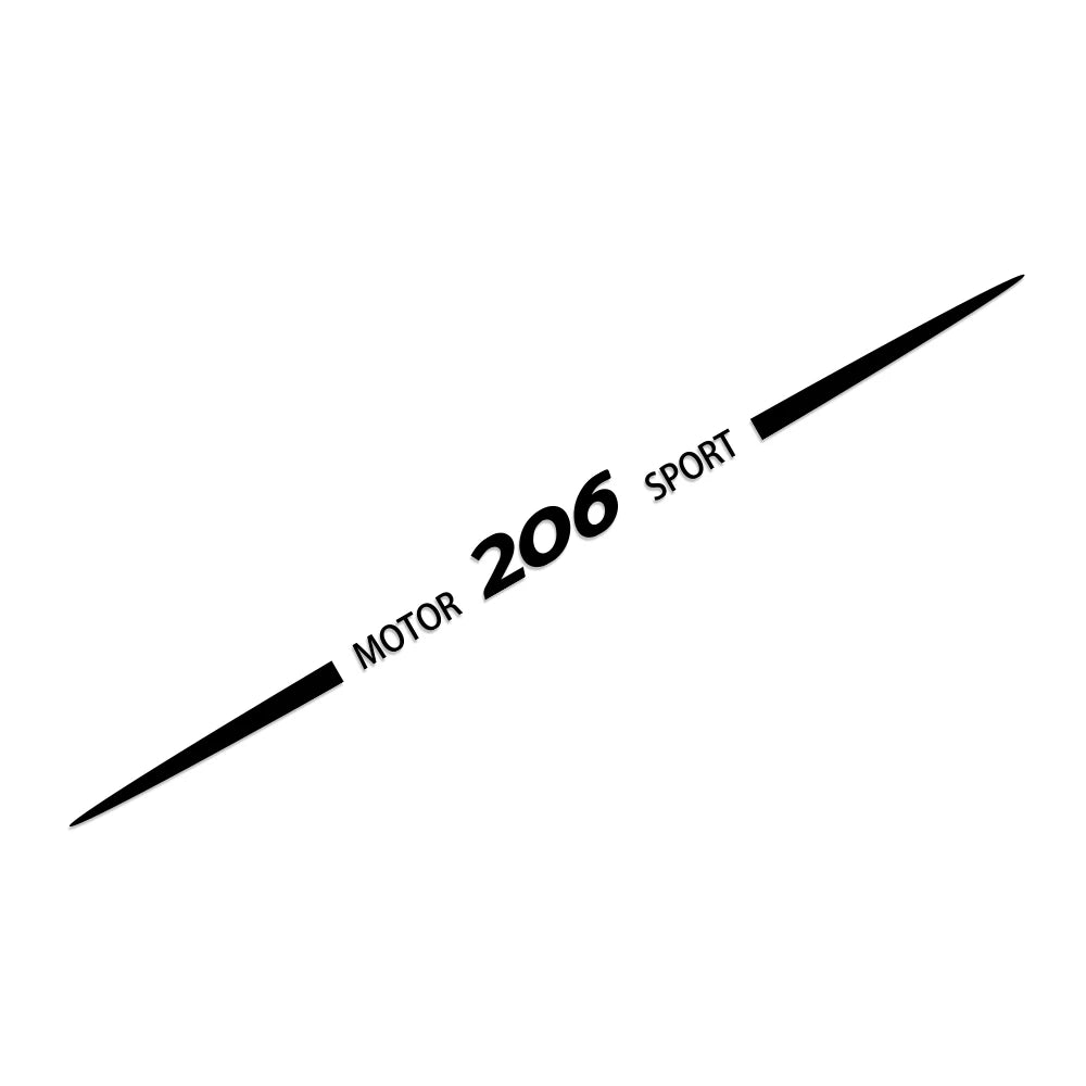 For Peugeot 207 208 RCZ Rifter 308 307 407 206 108 Decorative Accessories Car Whole Body Stickers Auto Sport Styling Vinyl Film