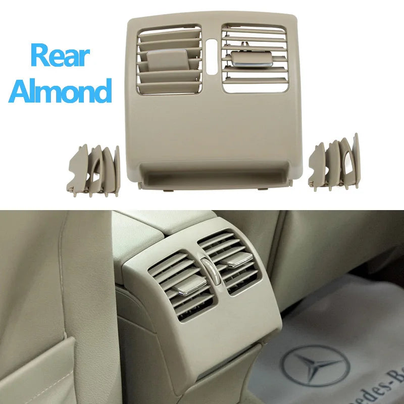 LHD Front Rear Fresh Air Vent Outlet Grille For Mercedes Benz W204 C Class C180 C200 C220 C230 C260 C300 350 2007-2011