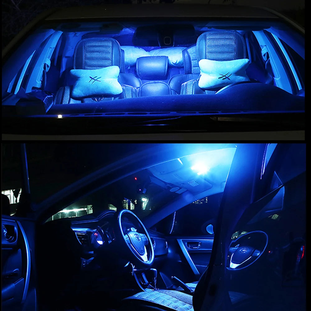 For Mitsubishi Lancer Evo X 10 Evolution 7 8 9 IX 2003-2016 Canbus Car LED Interior Lights Map Dome Trunk License Plate Lamp