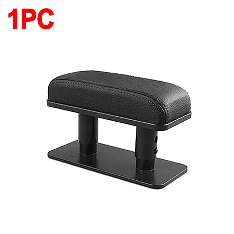 SEAMETAL Car Arm Rest Cushion Extension Adjustable Height Elbow Support Cushion Reduce Fatigue Universal Auto Armrest Support