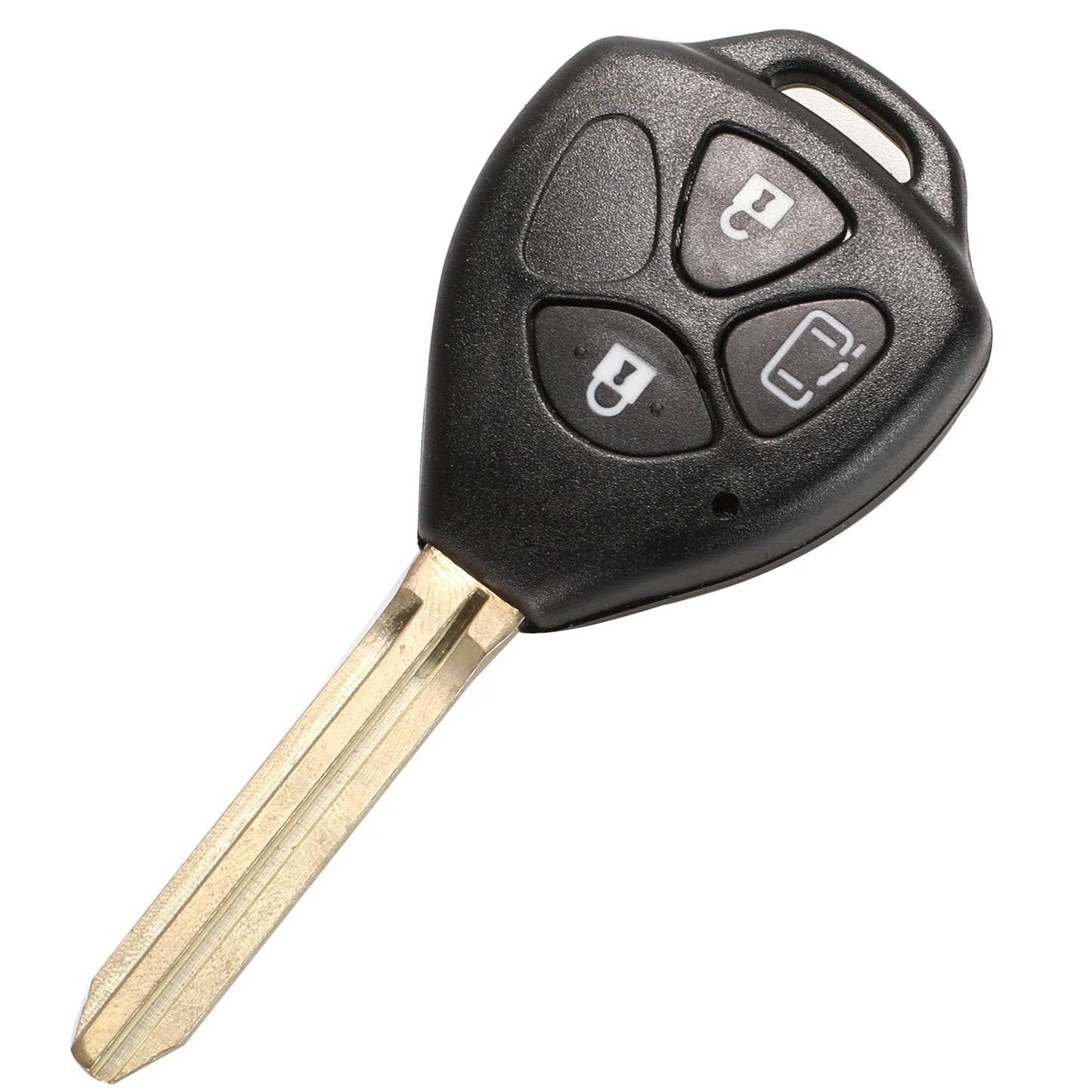 jingyuqin 10p Remote Car Key Shell Case Cover Fob For Toyota Camry Avalon Corolla Matrix Rav4 Venza Yaris