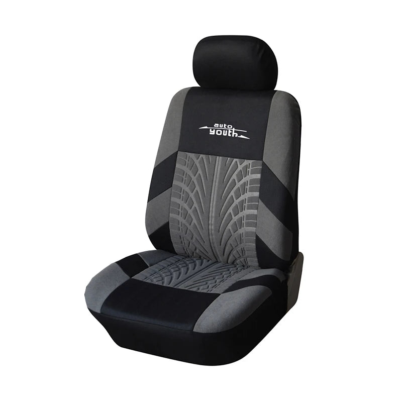 Universal Orange 9pcs Car Seat Covers Auto Protect Covers Automotive Seat Covers for Kalina Grantar Lada Priora Renault Logan