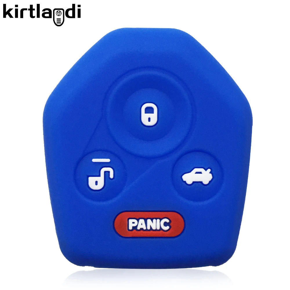 silicone key cover for Subaru Imprezza Outback Legacy forester STi WRX XV Crosstrek Tribeca car key case holder protection