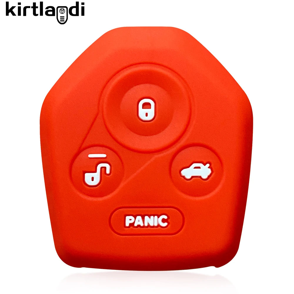 silicone key cover for Subaru Imprezza Outback Legacy forester STi WRX XV Crosstrek Tribeca car key case holder protection