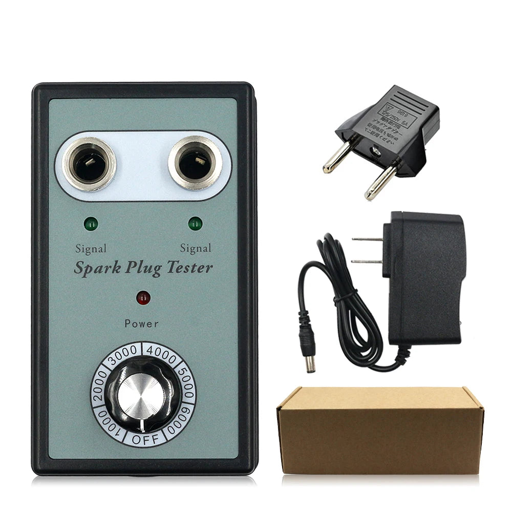 Spark Plug Tester 12V In-Line Wire Ignition Plug Analyzer Spark Plug Tester Pen Test Car Engine Auto Diagnostic Tool Free Ship