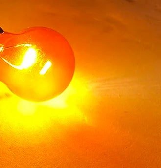 2pcs T25 3156 3157 P27W 12V 27W clear car external Turn signal Lights bulb halogen lamp high quality Amber white Red