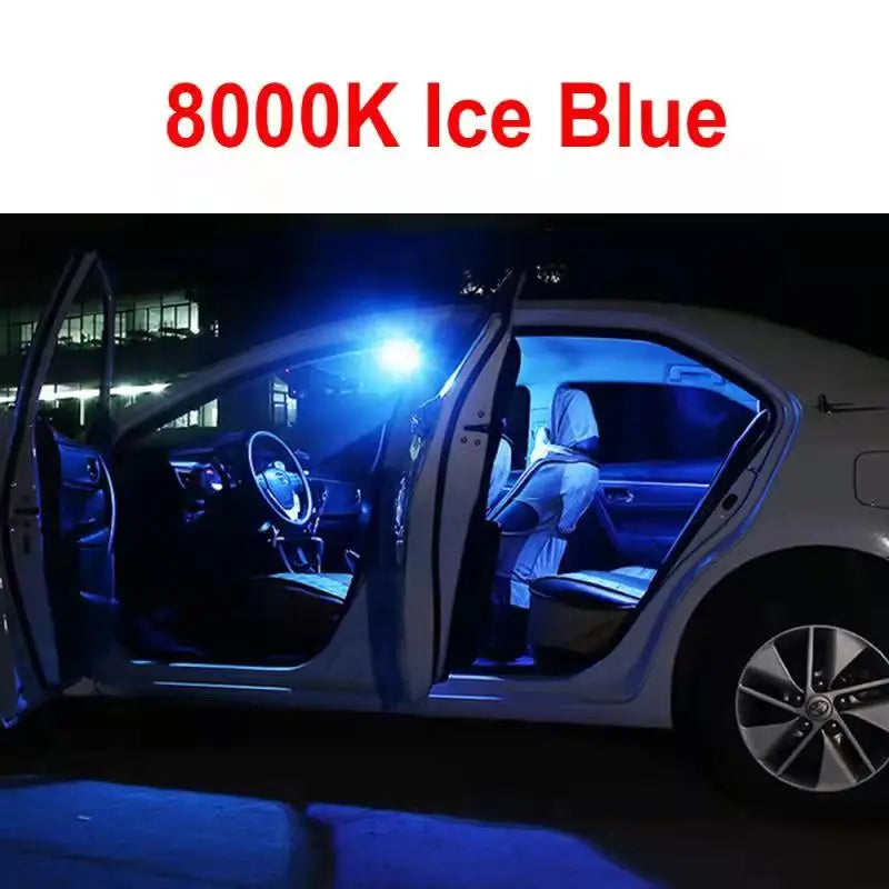 For Mitsubishi Lancer Evo X 10 Evolution 7 8 9 IX 2003-2016 Canbus Car LED Interior Lights Map Dome Trunk License Plate Lamp