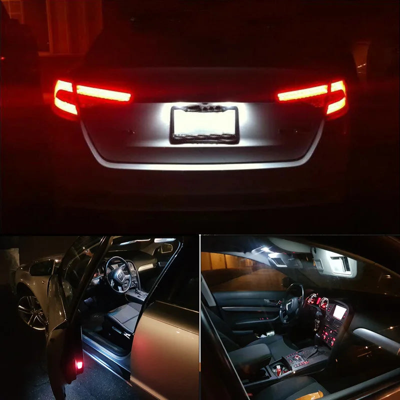 BADEYA 11Pcs LED Interior Light Kit For Mitsubishi L200 Triton KA4T KB4T 2006-2010 2011 2012 2021 Car Led Bulbs Canbus No Error