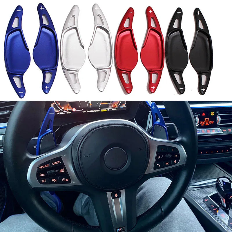 Shift Paddles Wheel Extension For BMW X3M F97 X4M F98 X5M F95 X6M F96 X3 G01 X4 G02 X5 G05 X6 G06 X7 G07 M5 F90 Z4 G29 XDRIVE