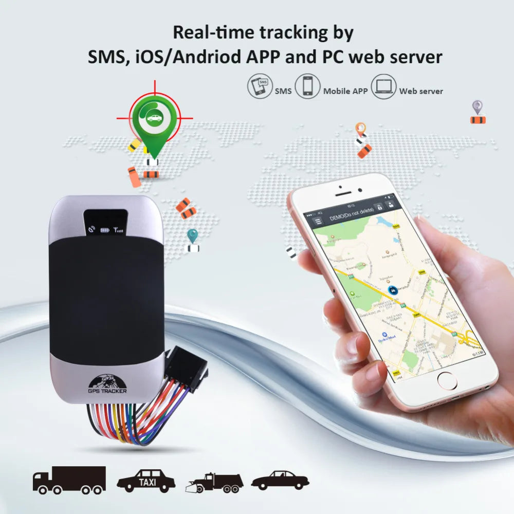 GPS Tracker Car GPS Locator Coban TK303F Waterproof Cut Off Oil Vehicle Tracker Fuel Detect Realtime Tracking Device Shock Alarm