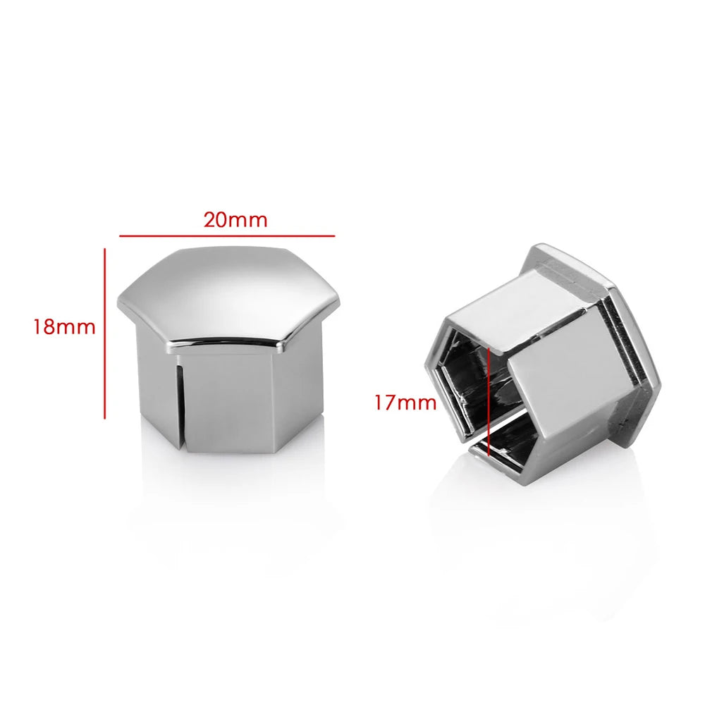 Wheel Nut Rim Cover Tyre Screw Cap Decor For Peugeot 207 301 307 308 408 508 3008 for Citroen C4l C5 C2 16Pieces
