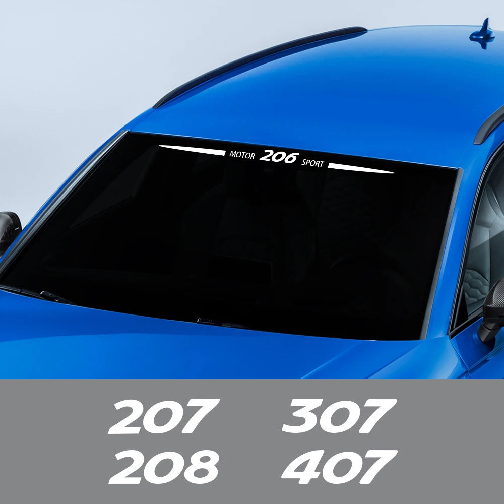 For Peugeot 207 208 RCZ Rifter 308 307 407 206 108 Decorative Accessories Car Whole Body Stickers Auto Sport Styling Vinyl Film