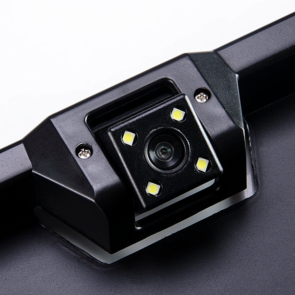 Car Plate Camera Rear View Wireless EU European License Frame Waterproof Night Vision Reverse Backup Camera 4 LED Or 8 LED light