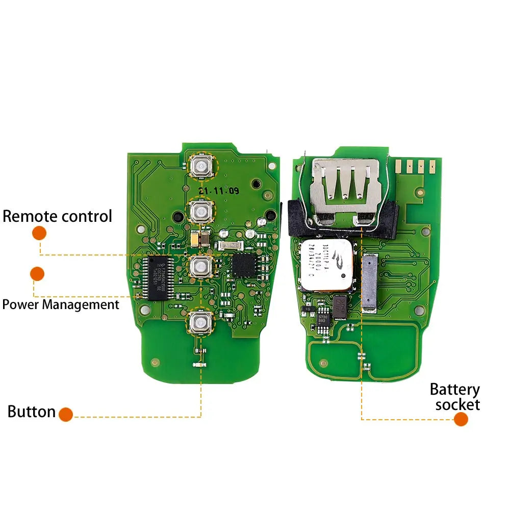 Xhorse VVDI XSADJ1GL 754J Smart Key For Audi A6L Q5 A4L A8L 315MHZ/433MHZ/868MHZ Work With VVDI BCM2 Adapter