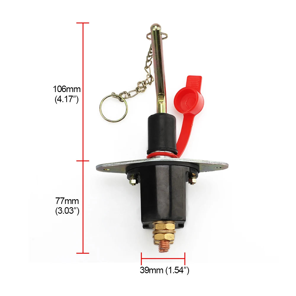 Heavy Duty Car Boat Tractor Truck RV Battery Isolator Cut Off Power Kill Switch On off Killer 12V 24V 1000Amp Auto Moto Switches