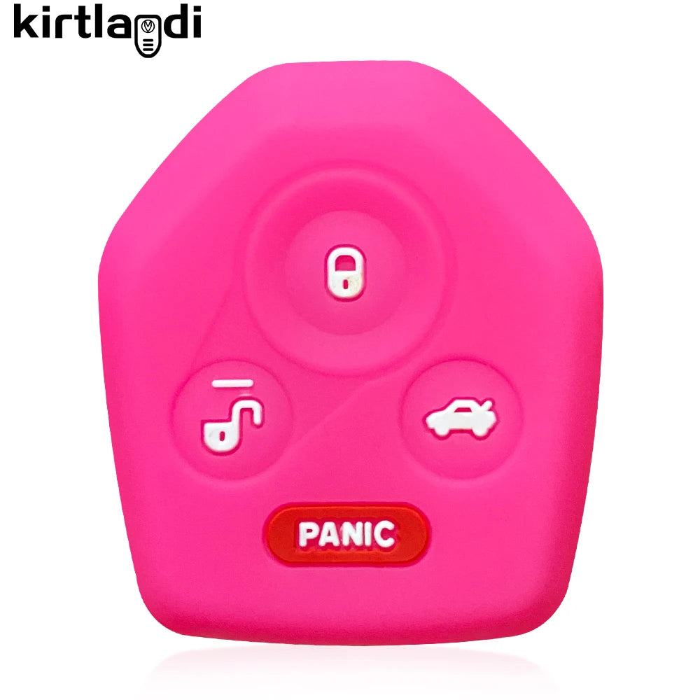 silicone key cover for Subaru Imprezza Outback Legacy forester STi WRX XV Crosstrek Tribeca car key case holder protection