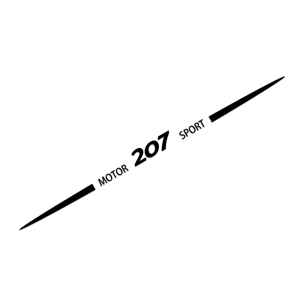 For Peugeot 207 208 RCZ Rifter 308 307 407 206 108 Decorative Accessories Car Whole Body Stickers Auto Sport Styling Vinyl Film