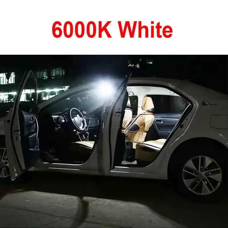 For Mitsubishi Lancer Evo X 10 Evolution 7 8 9 IX 2003-2016 Canbus Car LED Interior Lights Map Dome Trunk License Plate Lamp