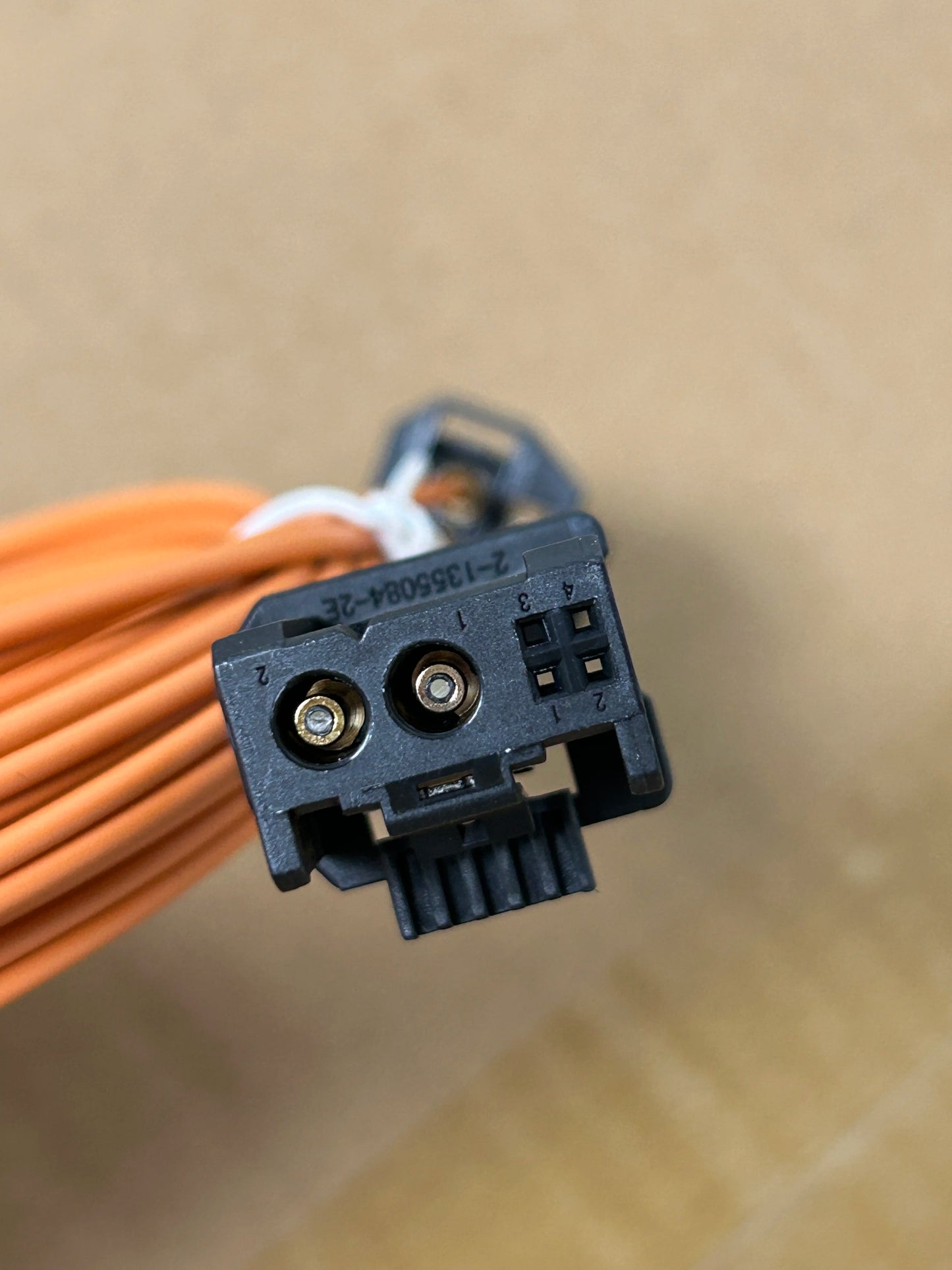 1M~8M 4p hold automotive navigation dual head fiber optic MOST automotive optical cable audio-visual CD automotive optical cable