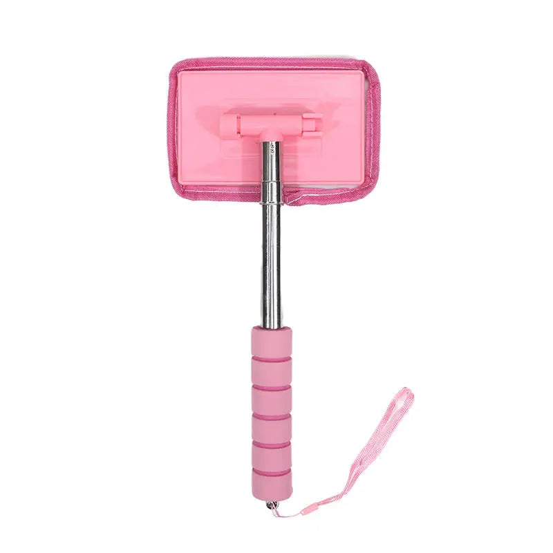 Car Cleaning Brush for Front Windshield Telescopic Defogging Cleaner Metal Handle Dust Remover Tool Household Microfiber Wiper