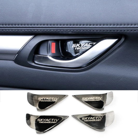 For Mazda 3 6 BM GJ CX3 CX-3 CX-5 CX5 KE KF CX7 CX8 CX9 MX5 Axela Atenza Car Interior Door Handle Bowl Trim Cover Accessories