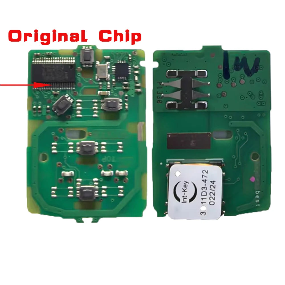 KEYECU KR5V2X 433MHz ID47 Original Chip Promixity Car Remote Control Key For Honda Fit City Greiz Jazz XRV Venzel HRV CRV