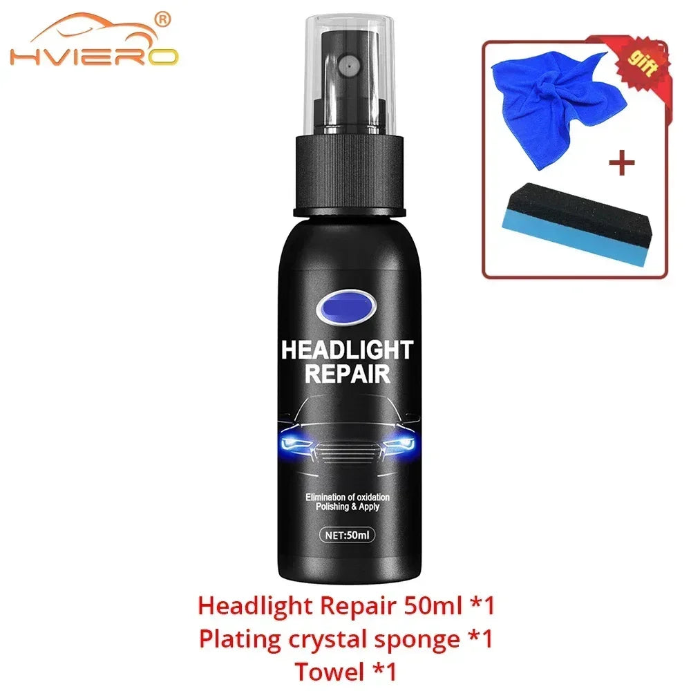 Car Fluid Renewal Polish Maintenance Liquid Kit Care Headlight Polishing Agent Scratch Remover Oil Film Repair Auto Accessories