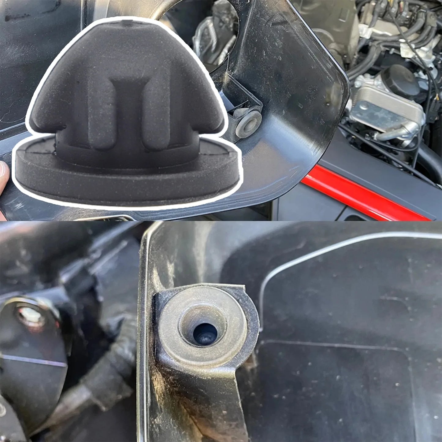 Car Universal Engine Hood Bonnet Back Door Buffer Cushion Rubber Mount For AUDI VW Skoda Seat BMW MINI Ford Mercedes Land Rover