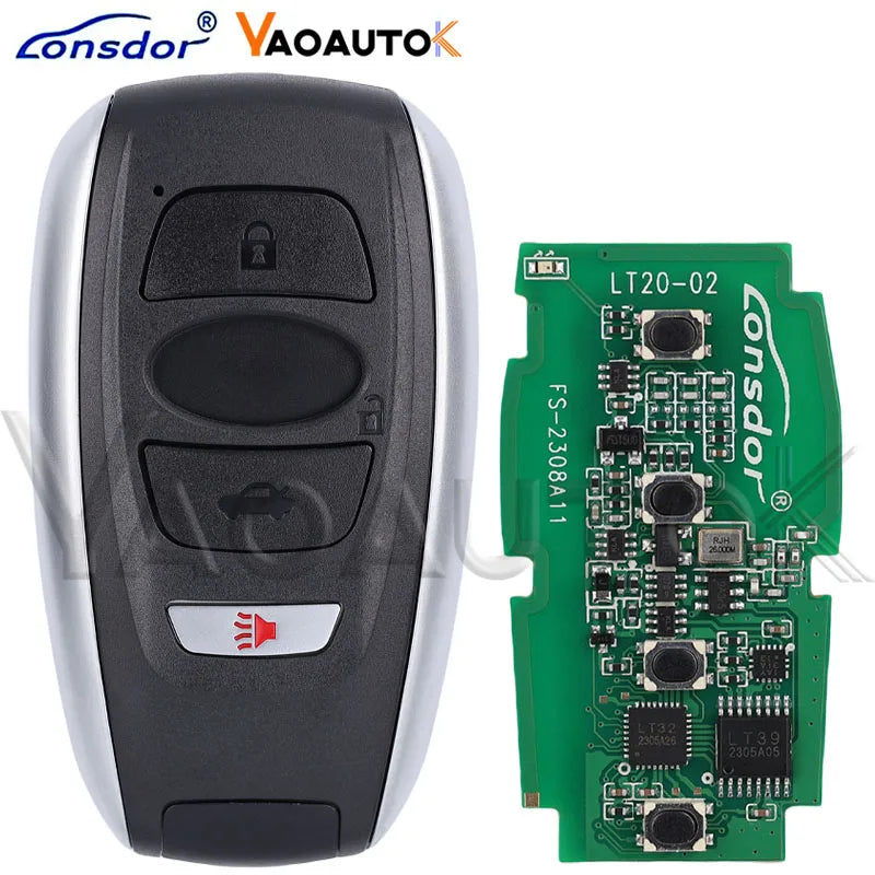 Lonsdor Smart Remote Key For Subaru LT20-02EN 5801 7000 Impreza Fit K518 KH100+ STI WRX Legacy Outback Forester Ascent Crosstrek