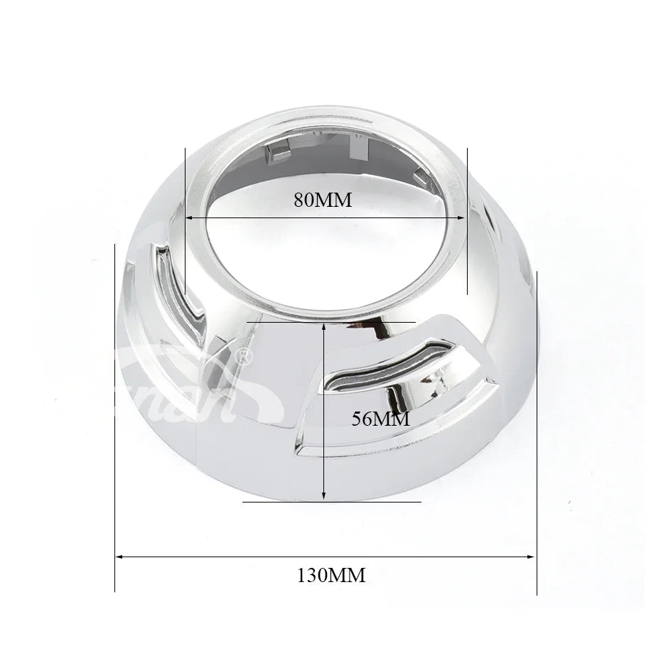 RONAN 2.5'' 3.0'' Headlight Shrouds for Hella kito Q5 MH1 Bi-Xenon Bi-LED Projector Lens Car Styling Retrofit Mask Cover