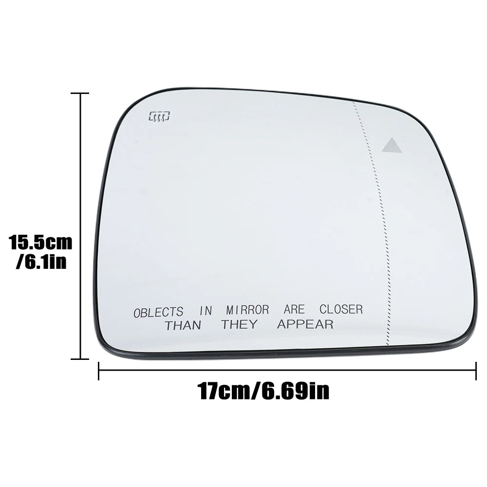 Door Wing Mirror Glass for Dodge Durango Jeep Grand Cherokee 2011-2021 Rearview Heating Mirror With Blind Spot Car Accessories