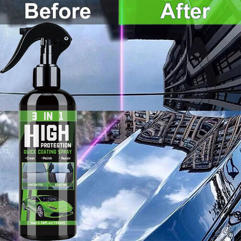 Car Nano Ceramic Coating Liquid Glass Quick Paint Polishing Waterproof Spray Hydrophobic Coating Agent Car Care G9Gzjau3
