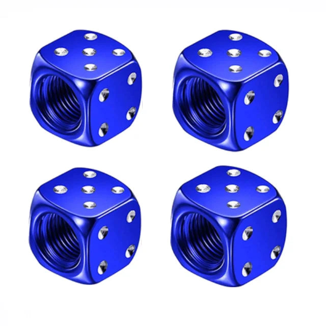 4 Pcs Aluminum Car Tire Valve Caps Hex Alloy Tyre Valve Airtight Cover Waterproof Dust For Automobiles Motorcycles Trucks Bikes