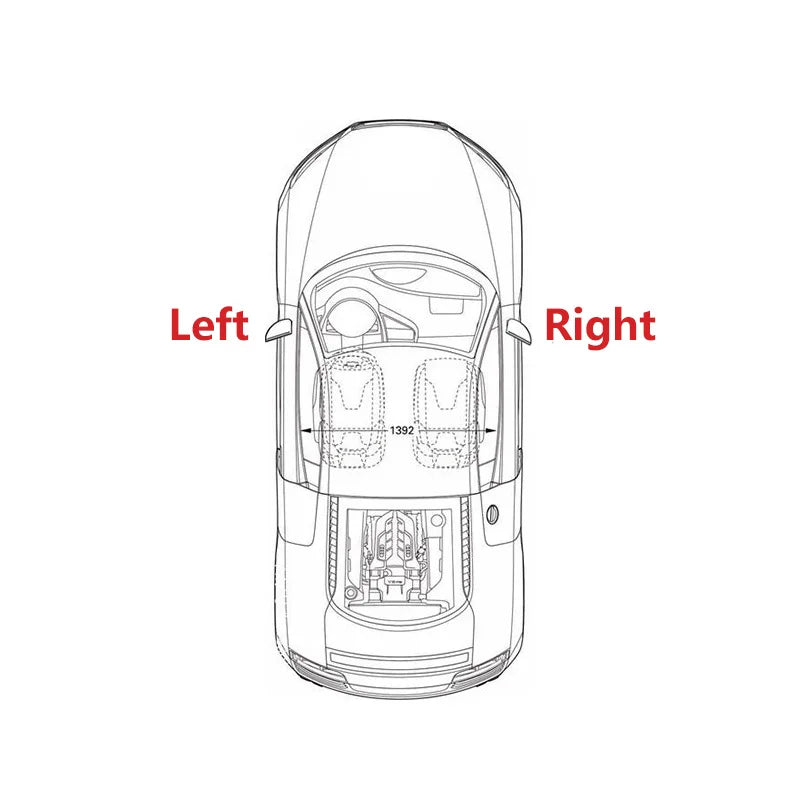 For Subaru Forester SJ 2013 2014 2015 2016 Car Front Bumper Fog Light Lamp Frame Cover Trim Foglights Foglamp Cap Hood