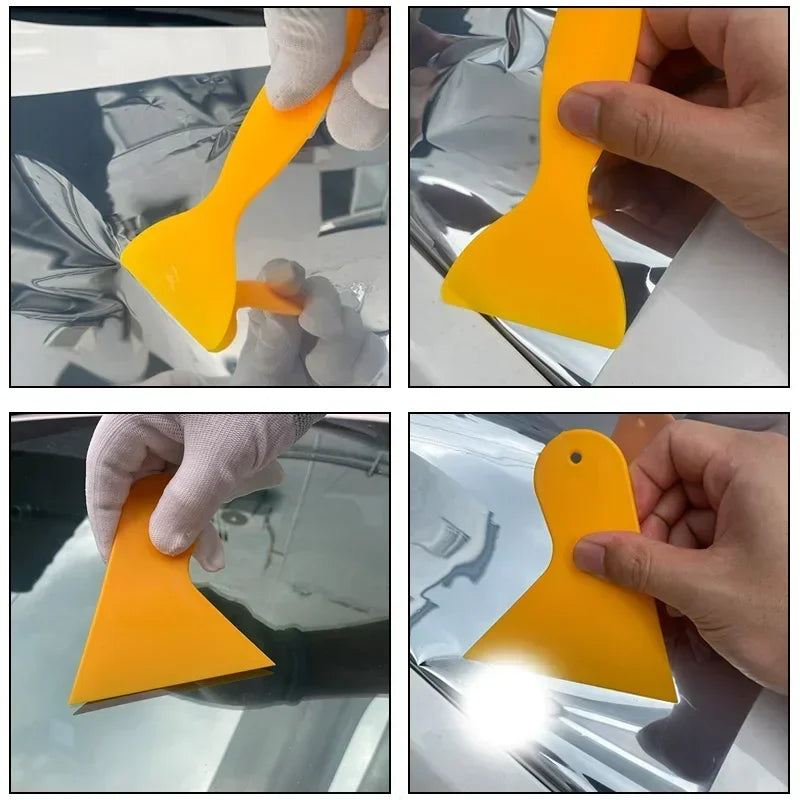 New Car Film Wrap Tool Kit Squeegee Set Vinyl Scraper Cutter for Vehicle Window Tint Car Accessories Wrapping Tools