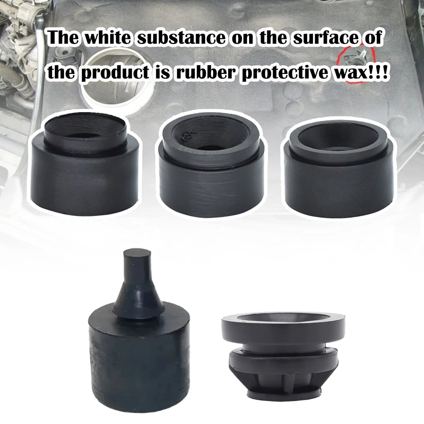 Car Universal Engine Hood Bonnet Back Door Buffer Cushion Rubber Mount For AUDI VW Skoda Seat BMW MINI Ford Mercedes Land Rover