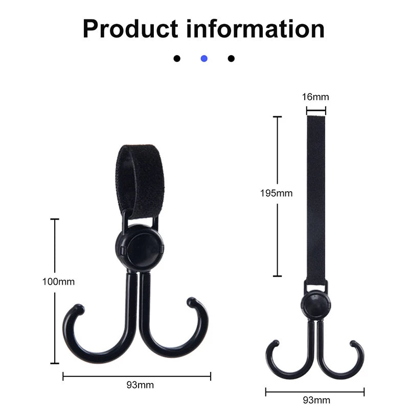 SEAMETAL 4pcs Car Hook Interior Seat Back Hanging Hooks Universal For Car Electric Bike Motorcycle Storage Goods Hanging Hook